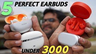 5 Best Earbuds Under 3000 in 2024  5 Premium TWS Under 3000 