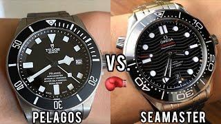 MIGHTY $4K DIVE WATCH SHOWDOWN Tudor Pelagos vs. Omega Seamaster