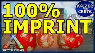 How to get 100% imprint with 1 care For all dinos - Server Settings -ARK Survival Evolved