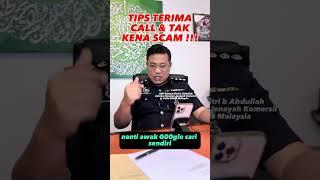 Tips terima Call & Tak nak kena SCAM  Sembang Abang Polis