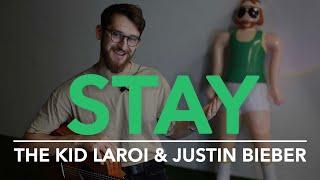 🟢 The Kid LAROI - STAY ft. Justin Bieber JAZZ STYLE разбор на гитаре + табы