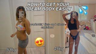 How To Get Your Dream Body Easily  everything simply explained for dummies