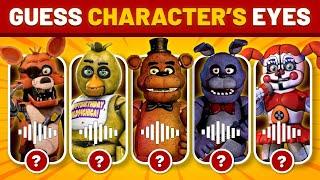 Guess The FNAF Character by Their Eyes - Fnaf Quiz  Five Nights At Freddys