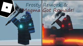 Frosty Rework & Magma Got Remade In Technically TBBF RP - Roblox