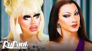 The Pit Stop AS9 E02  Trixie Mattel & Violet Chachki Back For A Ball  RuPaul’s Drag Race AS9