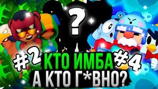 ВСЕ ТРИО В БРАВЛ СТАРС от ХУДШИХ к ЛУЧШИМ  Топ Трио Бравлеров в Brawl Stars