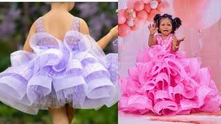 EASY BALL GOWN MAKING FOR A BABY GIRL