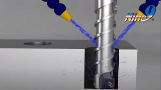 Difference Between Nine9 NC Helix Drill And Other Drills? No Swarf Wrapping In Hole-Making Process
