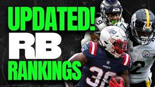 BIG CHANGES Top 25 RB Rankings in Fantasy Football for 2023 - Fantasy Football Advice