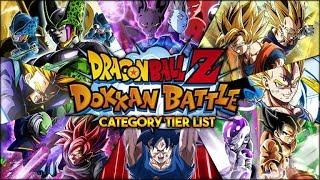 RANKING EVERY CATEGORY IN DOKKAN CATEGORY TIER LIST WHICH IS THE BEST? DBZ Dokkan Battle