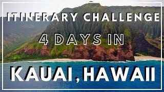 Exploring KAUAI HAWAII in 4 DAYS A NEW Travel Itinerary Challenge Series