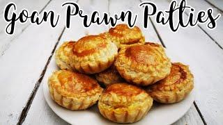 Goan Prawn Patties  Shrimp Puffs  Goan Snack Recipes