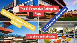 Most Expensive College in Nepal  Top 10 expensive college in Nepal