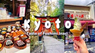 KYOTO Vlog Fushimi Inari Shrine & Street Food Adventure