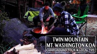 Twin Mountain  Mt. Washington KOA Campground Tour & Tips 4K