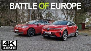 Megane E-Tech vs VW ID.3 - Lets test REAL range acceleration and noise