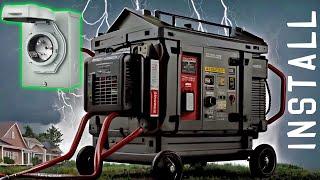 DIY Generator Power Inlet Box Installation - Zombie preparedness
