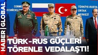Türk-Rus Güçleri Törenle Vedalaştı Ağdamdaki Ortak Gözlem Merkezi Faaliyetlerini Noktaladı