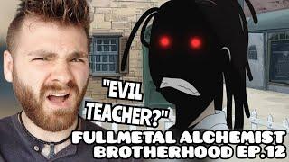 SUPER TEACHER?  FULLMETAL ALCHEMIST BROTHERHOOD EPISODE 12  New Anime Fan  REACTION