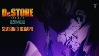 From Stone to Space Dr. Stone Season 3 Recap