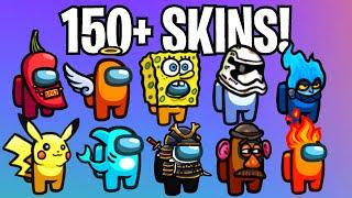 HOW TO GET 150+ SKINS MOD IN AMONG US FOR FREE GET FREE AMONG US SKINS Download in description