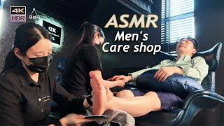 ASMR 프리미엄 발각질제거와 손톱정리로 손 발이 빛이 나는 남성전문 네일케어샵  DK옴므  Relaxing Mens care nail shop  손 마사지 SPA