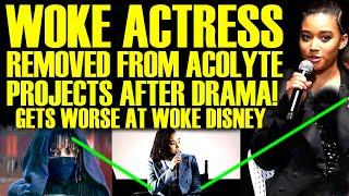 WOKE ACTRESS REMOVED FROM ACOLYTE PROJECTS AS DRAMA GETS SERIOUS AMANDLA STENBERG LOSES IT