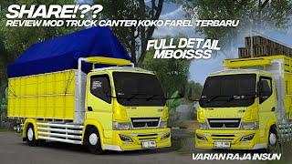 SHAREE?? REVIEW MOD TRUCK KOKO FAREL TERBARU VARIAN RAJA INSUN FULL DETAIL MBOISS