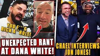 FURIOUS Mike Perry GOES on UNEXPECTED RANT at Dana White Chael INTERVIEWS Jon Jones Ngannou reacts