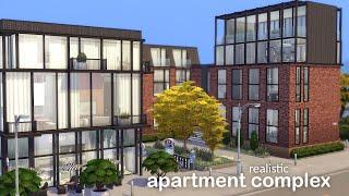Premium Apartment Complex 9 APARTMENTS  Stop Motion build  The Sims 4  NO CC