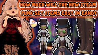 How Much Will The New Steampunk Items Possibly Cost In Candy Royale High Halloween Predictions