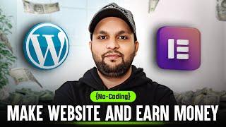 Website बनाना सीखो or Lifetime कमाओ  Elementor WordPress Website Tutorial 2024