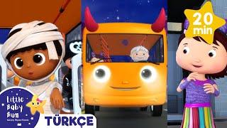 Otobüste Ürkütücü Tekerlekler Cadılar Bayramı Sürümü - Little Baby Bum Türkçe - Bebek Şarkıları