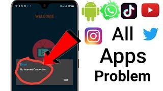 How To Fix All Apps Error No Network Connection Problem Solve  Your Internet Connection Error