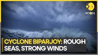 Cyclone Biparjoy sets tense nerve along its route  WION Climate Tracker