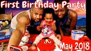 First Birthday Elmo Party For MariAnna