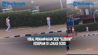 Viral Penampakan Jeje Slebew Kesepian di Lokasi SCBD