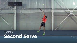 How to Hit a Second Serve  Tennis