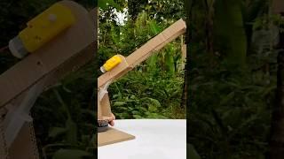 How to make Hydraulic Crane at home #shorts