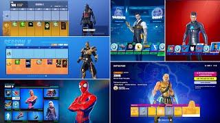 Evolution of Fortnite Battle Pass Chapter 1 Season 2 - Chapter 5 Season 2