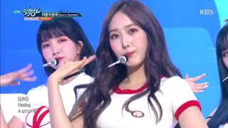 뮤직뱅크 Music Bank - 여름여름해Sunny Summer - 여자친구GFRIEND.20180720