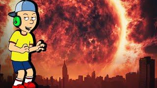 Caillou Turns the Sun into Red Giant World Ends Grounded