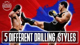 5 DIFFERENT DRILLING STYLES For Your SPARRING DRILLS  BAZOOKATRAINING.COM