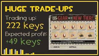 Trading up hundreds of keys in Team Fortress 2 - Trade-Ups with Zed