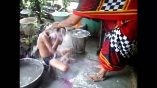 MOTHER BATHING CHILD  Short Film 2016  Yes Foundation 