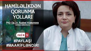 HAMILELIKDEN QORUNMA USULLARI - PhD Op. Dr. Ruziye Huseynova Cerrah Ginekoloq Medplus TV