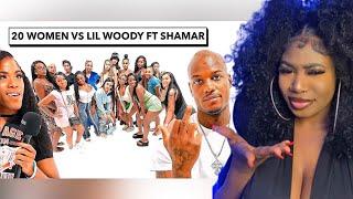 Bombshell Aura Reacts to 20 Girls Competing For Lil Woody & Shamar …