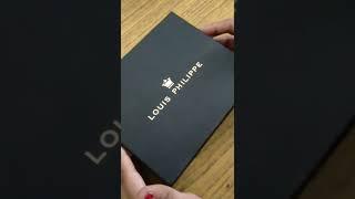 Louis Phillipe mens wallet unboxing