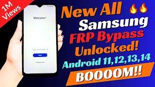 Finally New MethodAll Samsung FRP BypassUnlock 2024 All Android 1213  Google Account Remove 2024