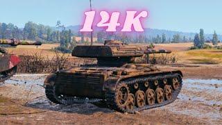 ELC EVEN 90  14K Spot Damage & ELC EVEN 90  15K Spot Damage - World of Tanks #wot